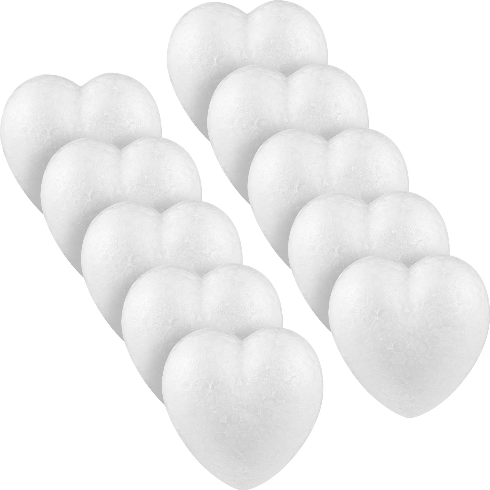 10Pcs Premium Heart Foam Decor - Art Craft Love recension och pris