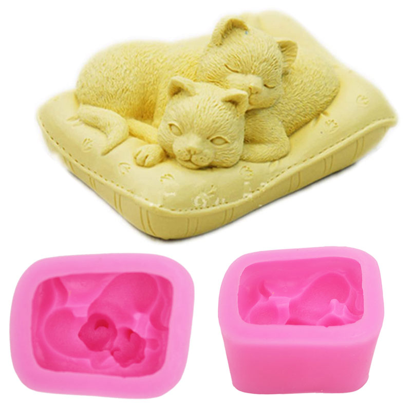 Non-Stick Silicone Cat Mould 3 - Art Craft Cat recension och pris