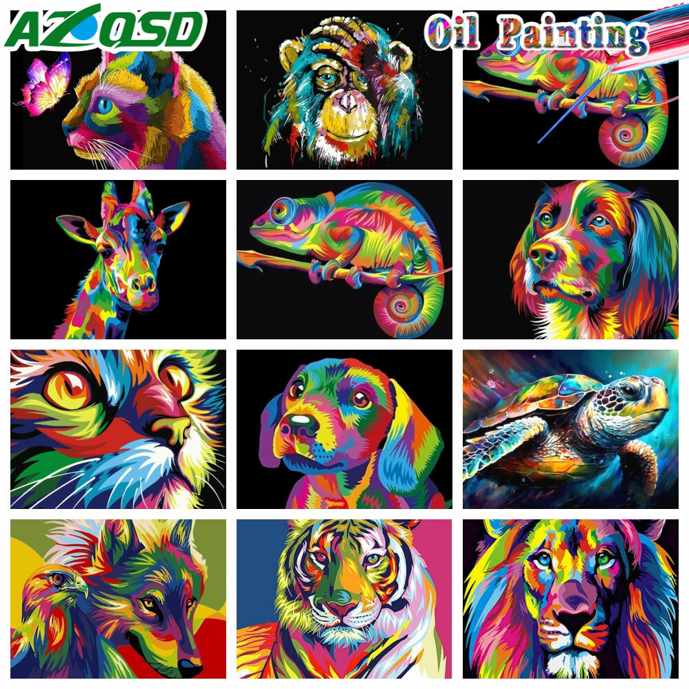 AZQSD Adult Paint By Numbers A - Art Craft Cat recension och pris