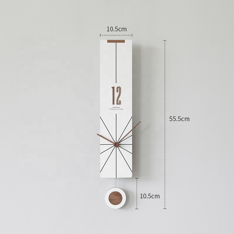 Black Pendulum  Wall Clock Bed - Art Craft India recension och pris