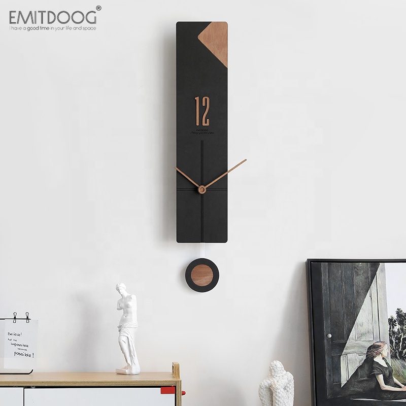 Black Pendulum  Wall Clock Bed - Art Craft India recension och pris