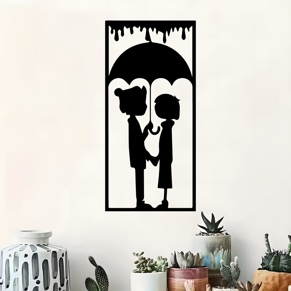 Vintage Couple Under Umbrella  - Art Craft Umbrella recension och pris