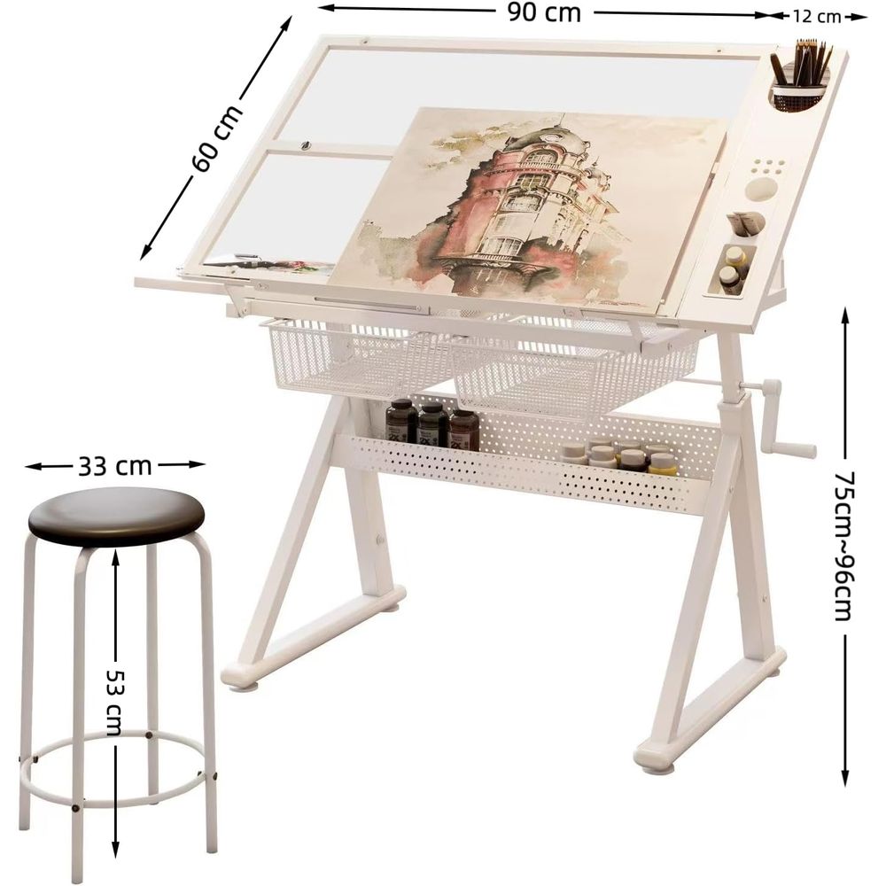 Adjustable Artistic Drafting T - Art & Craft Paper Origami recension och pris
