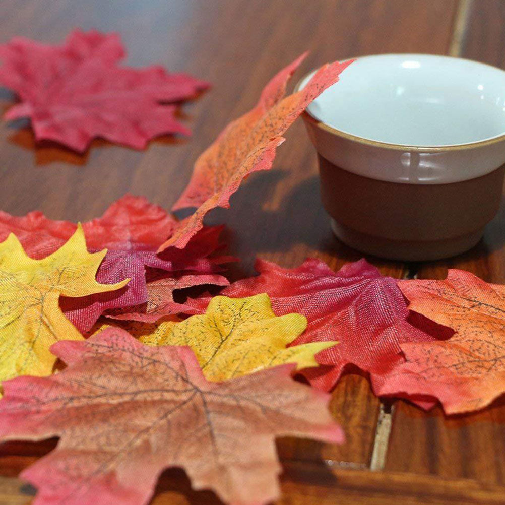 300Pcs 8Cm Lifelike Simulation - Art And Craft Autumn recension och pris