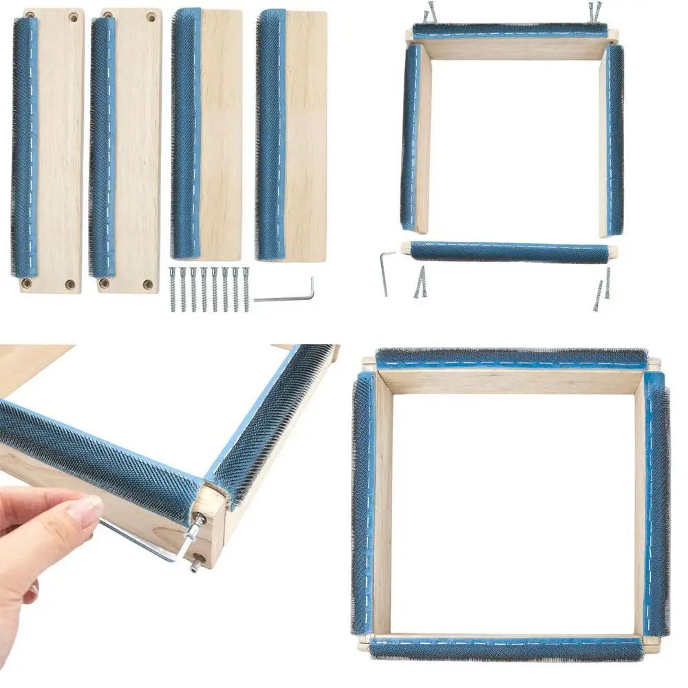 Punch Needle Frame Square Embr - Embroidery Hoop Kit recension och pris