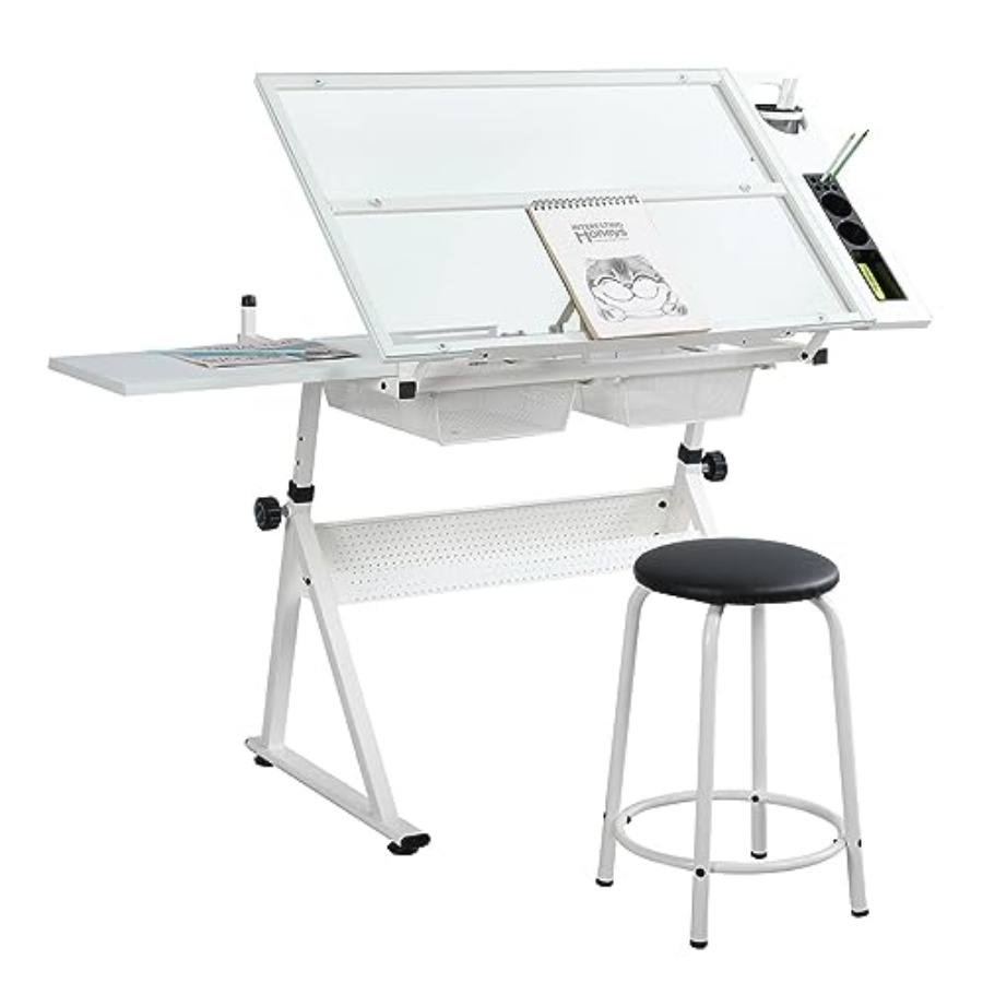 Drafting Table with Stool Mode - Art & Craft Paper Origami recension och pris