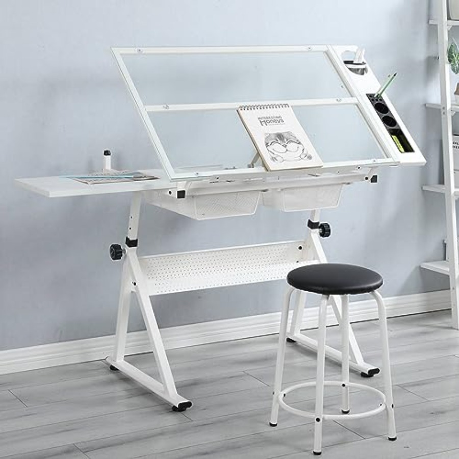 Drafting Table with Stool Mode - Art & Craft Paper Origami recension och pris