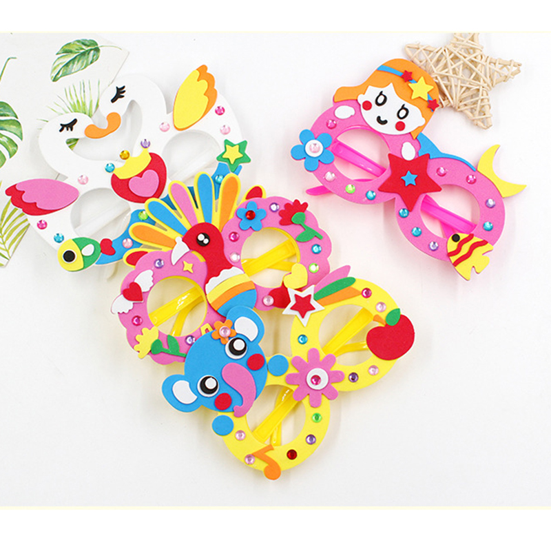 2/6/12 Sets Cartoon EVA Diamon - Art Craft 5 Year Old recension och pris