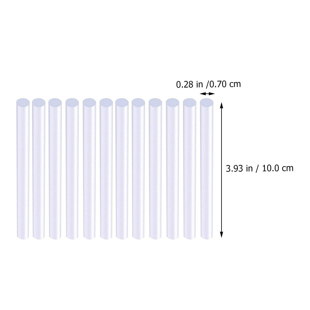 100Pcs Hot Glue Sticks 7Mm Cle - Art Craft Paper recension och pris
