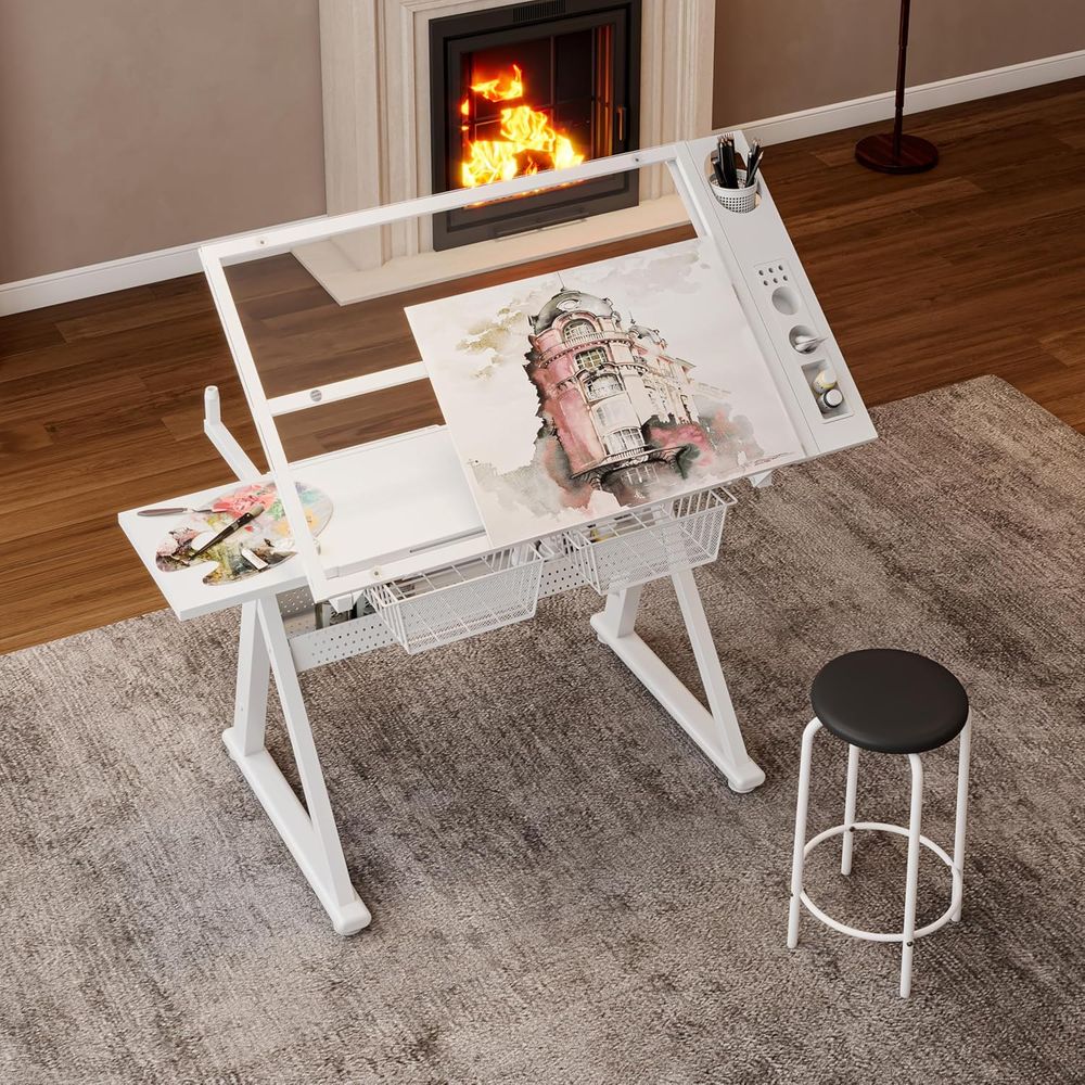 Adjustable Art Desk with Tempe - Art & Craft Paper Origami recension och pris