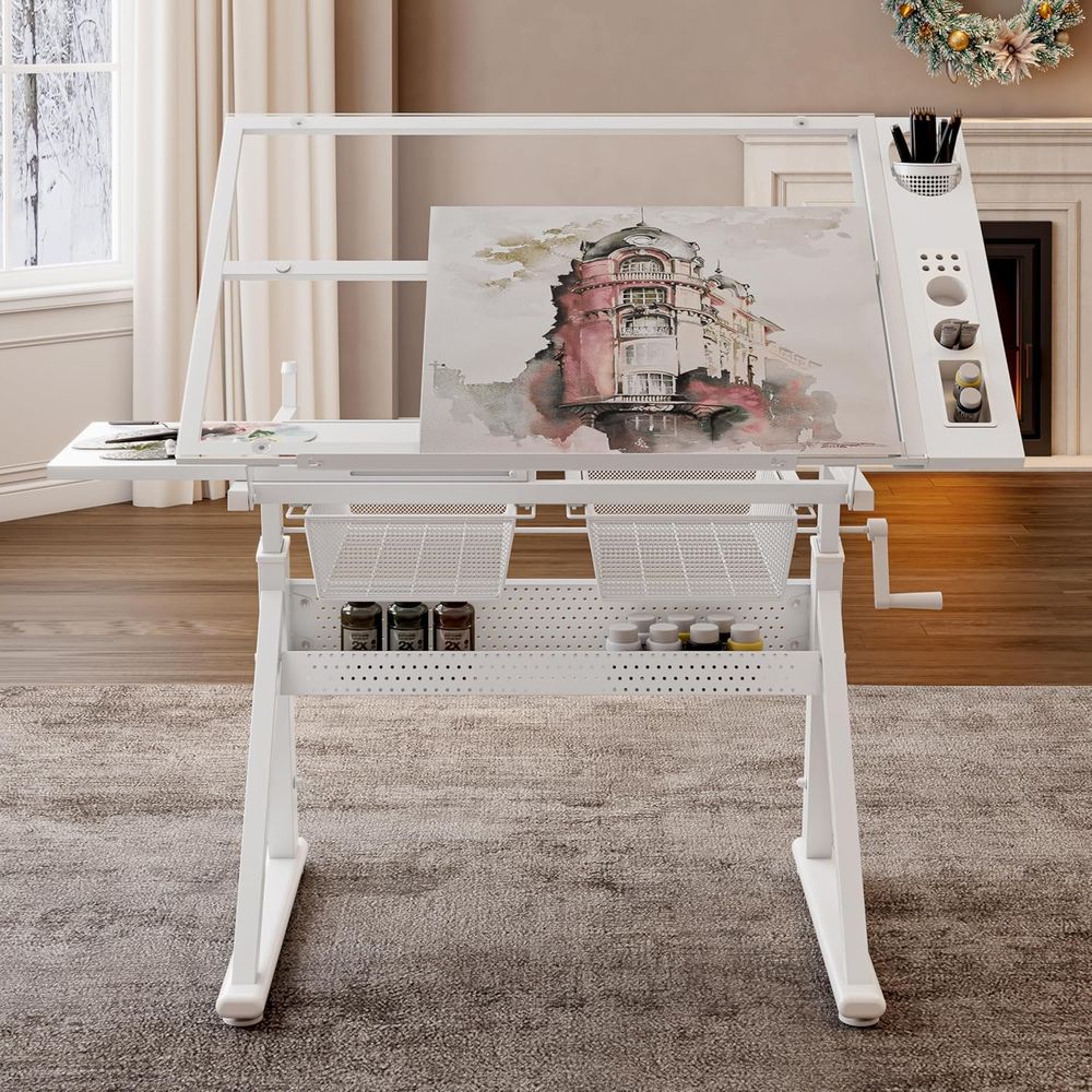 Adjustable Art Desk with Tempe - Art & Craft Paper Origami recension och pris