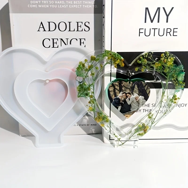 Heart Resin Molds, 2 Pieces Lo - Art And Craft Photos recension och pris