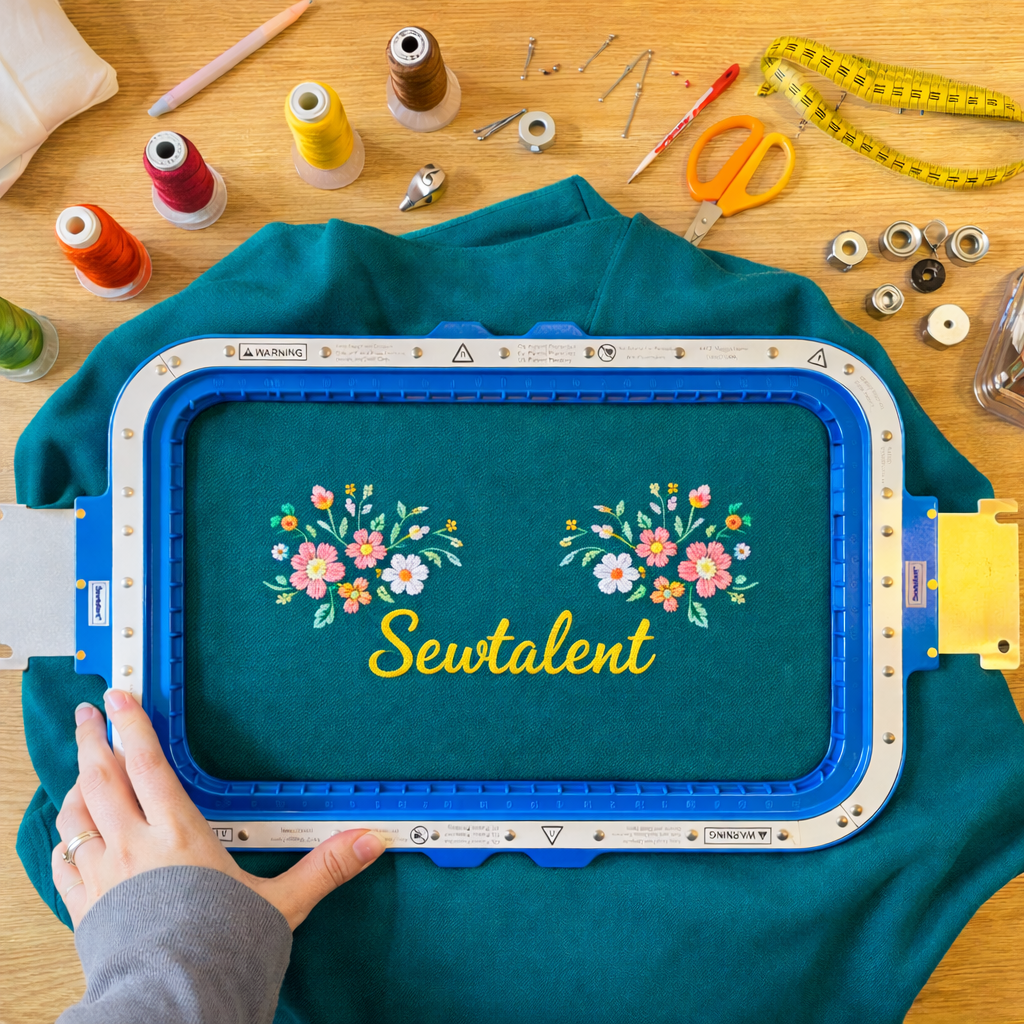 Brother Sleeve Hoodies Magneti - Embroidery Hoop Kit recension och pris