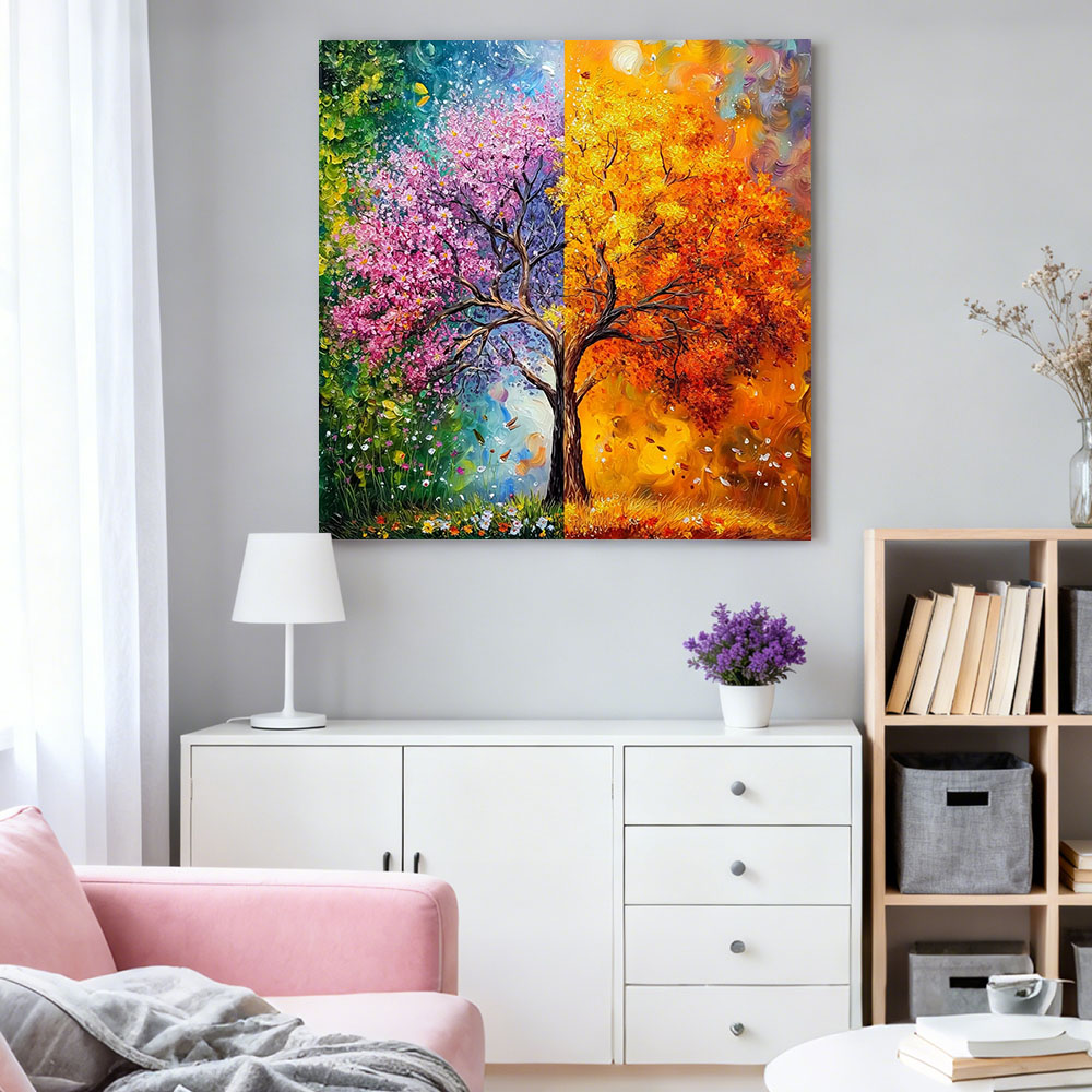 HUACAN Diamond Art Square Tree - Art And Craft Autumn recension och pris