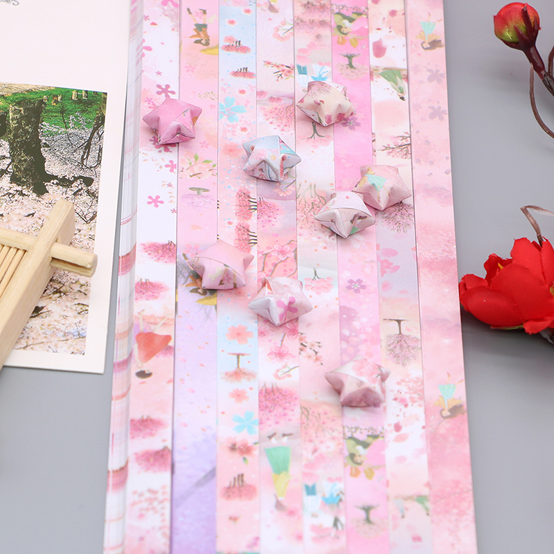 540 Sheets Sakura Origami Star - Art Craft 5 Year Old recension och pris