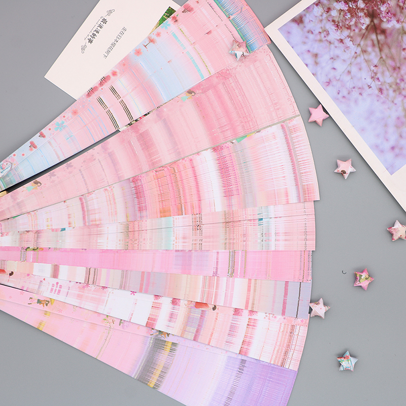 540 Sheets Sakura Origami Star - Art Craft 5 Year Old recension och pris
