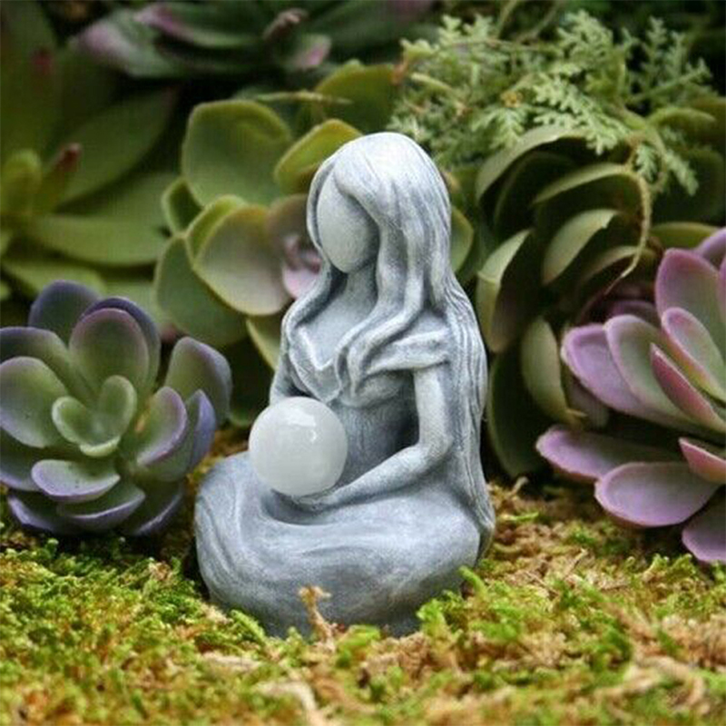 Moon Goddess Statue Resin Craf - Art Craft Room Ideas recension och pris