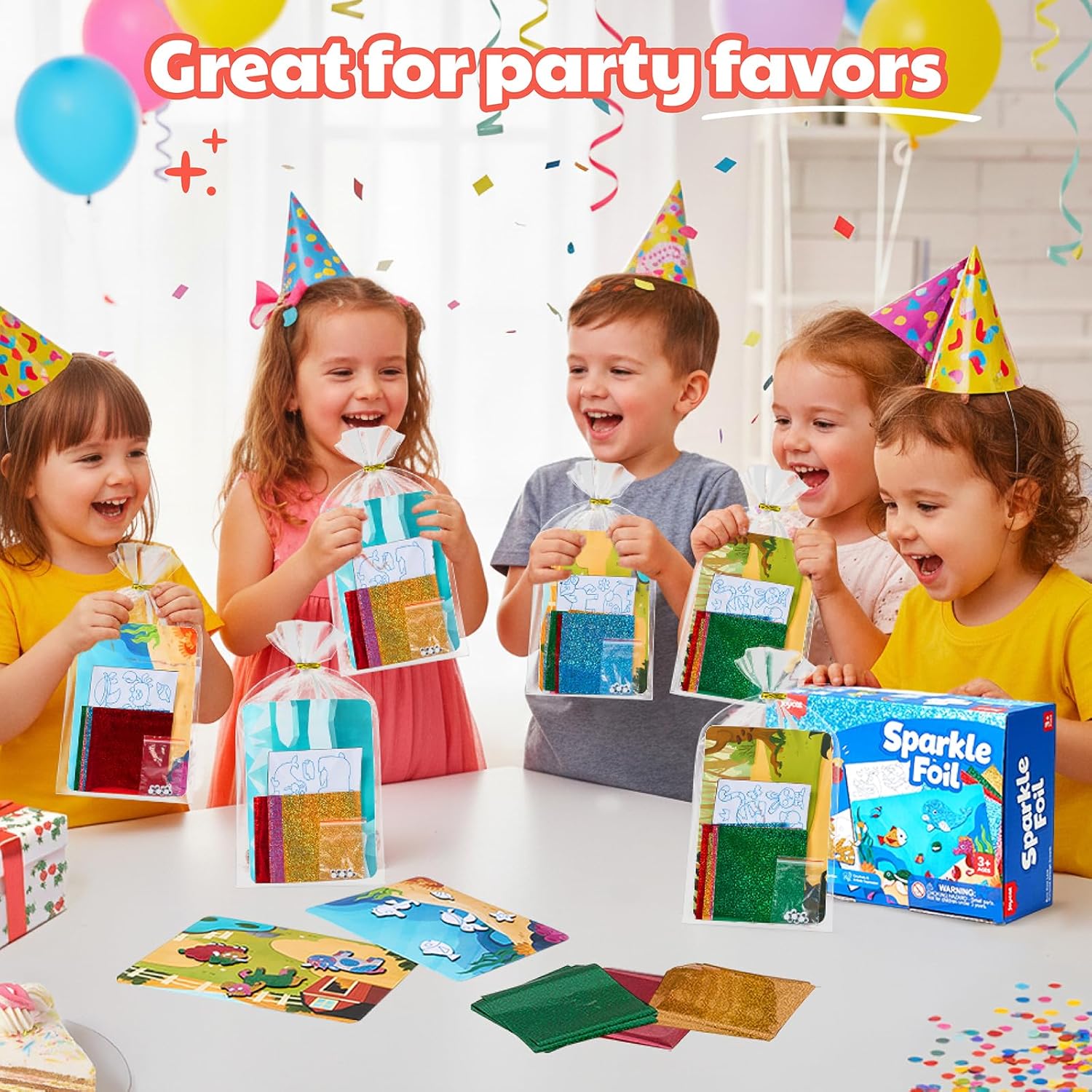 Foil Craft Party Favors Kit, 2 - Art Craft Kits For Kids recension och pris