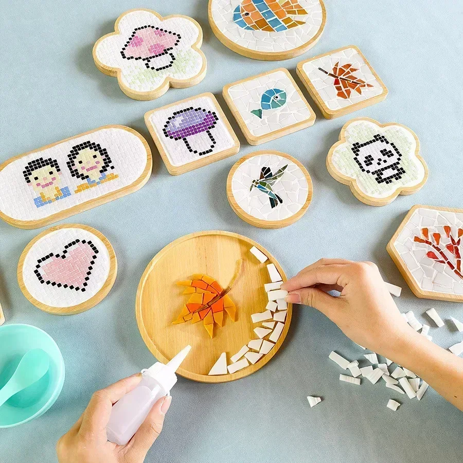 Handmade DIY Mosaic Cup Mat Bo - Art Craft Kits For Kids recension och pris