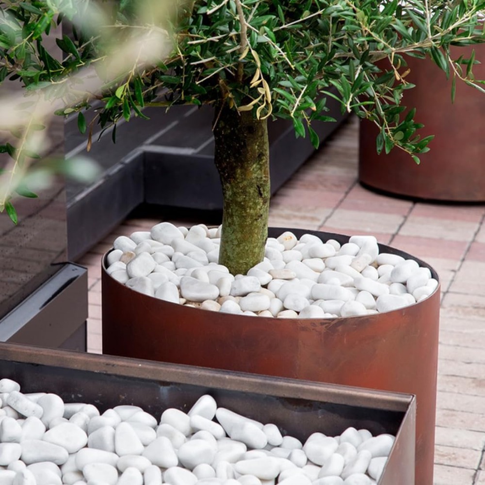 1-2 Inch White Pebbles for Ind - Art Craft Vase recension och pris