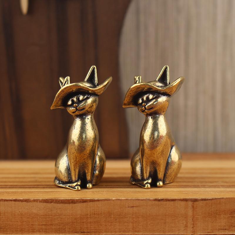 Solid Brass Princess Cat Statu - Art Craft Cat recension och pris