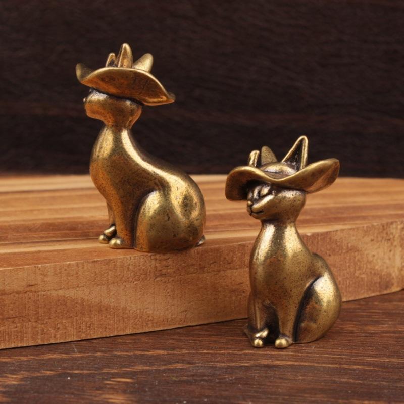 Solid Brass Princess Cat Statu - Art Craft Cat recension och pris