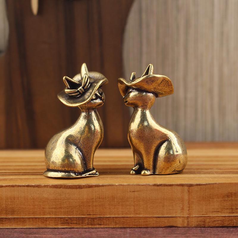 Solid Brass Princess Cat Statu - Art Craft Cat recension och pris
