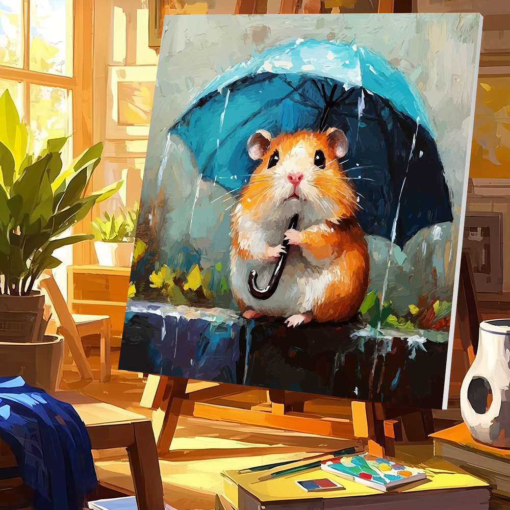 DIY Oil Painting By Numbers Ha - Art Craft Umbrella recension och pris