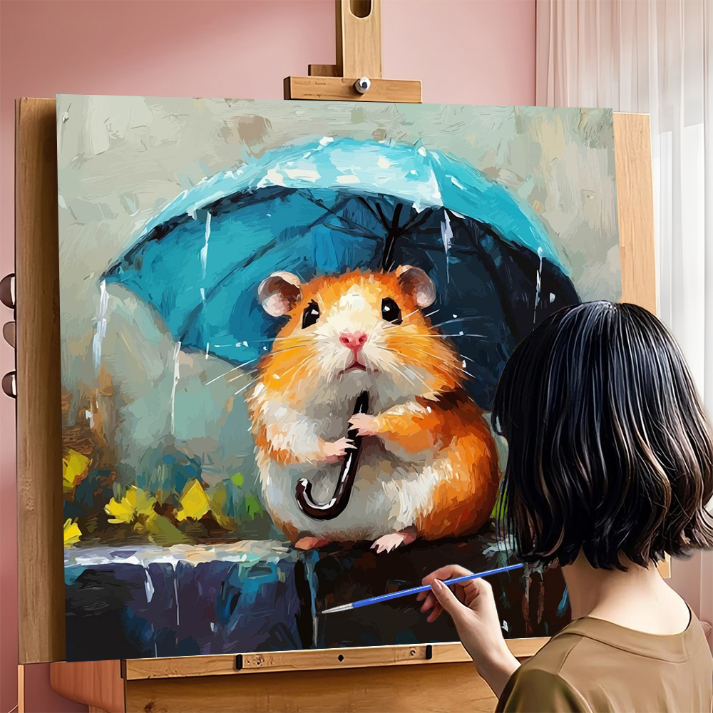 DIY Oil Painting By Numbers Ha - Art Craft Umbrella recension och pris