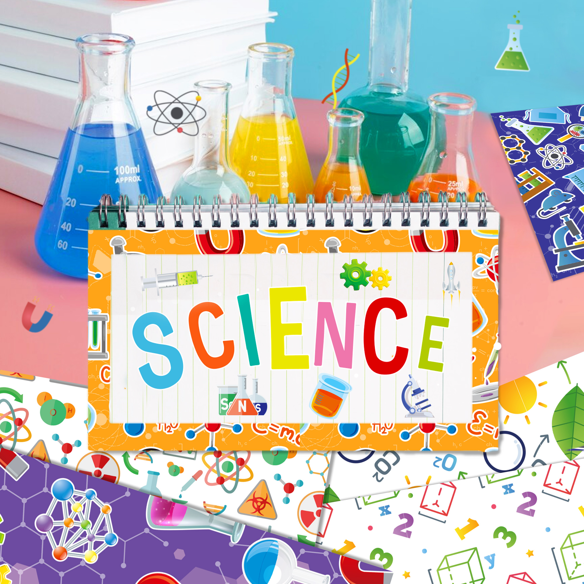 24pcs Science Scientist Scrapb - Art And Craft Photos recension och pris