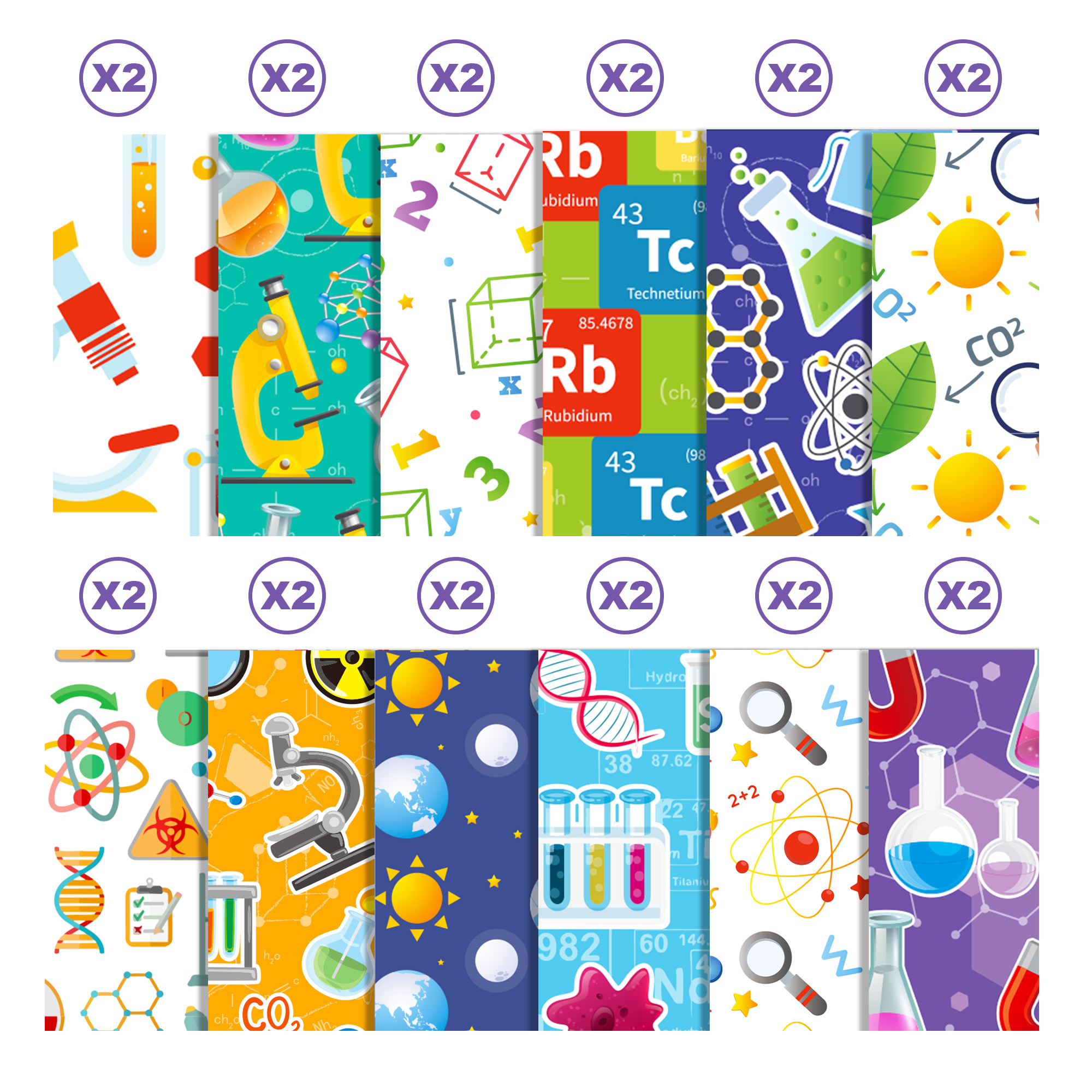 24pcs Science Scientist Scrapb - Art And Craft Photos recension och pris