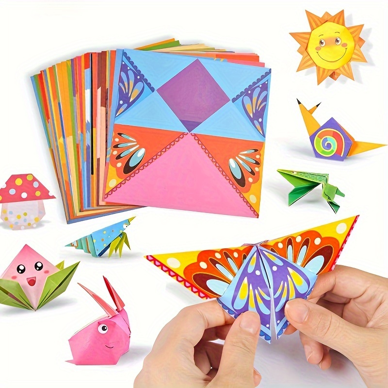1 Set of 54 Sheet Origami Fun  - Art & Craft Paper Origami recension och pris