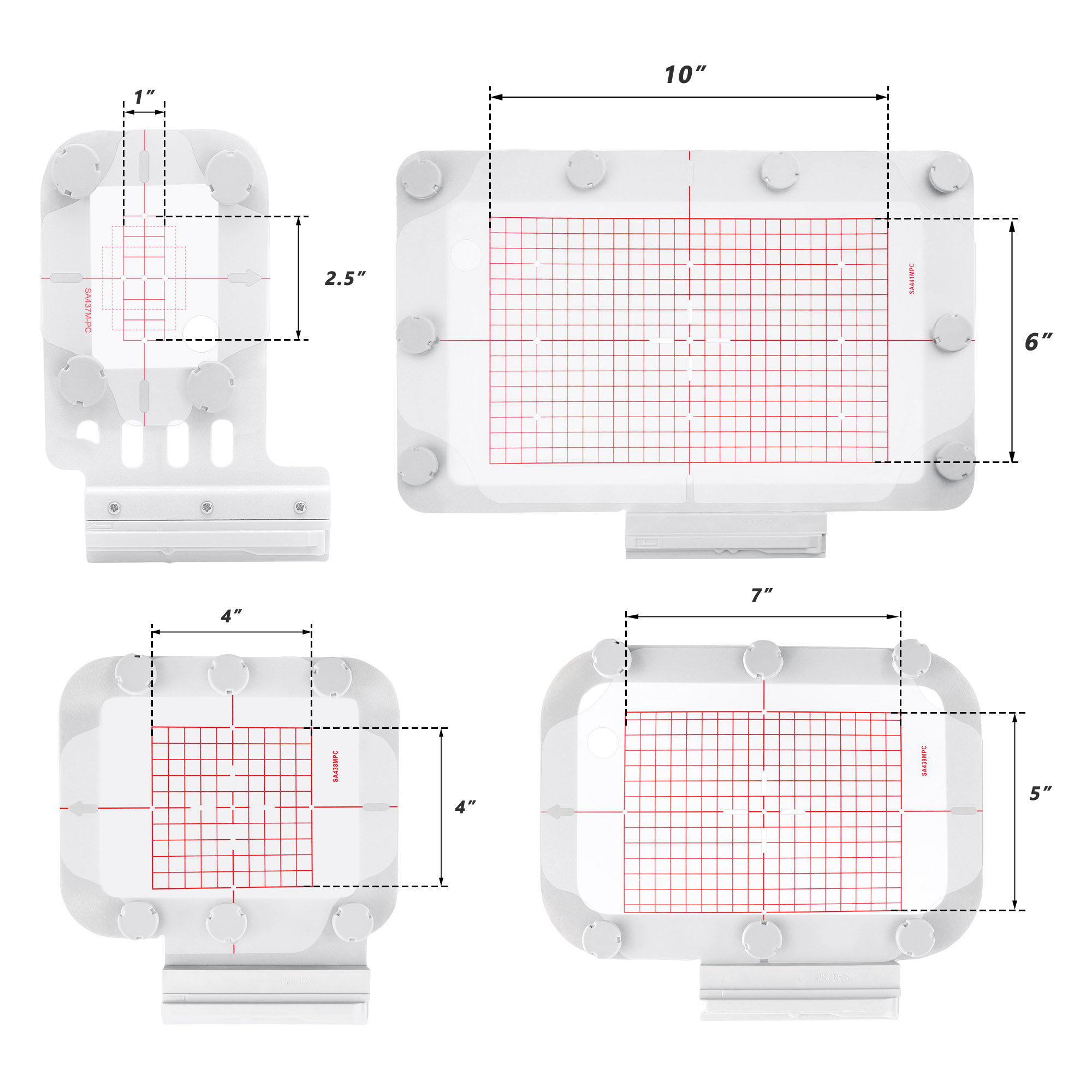 4in1-BM Magnetic Hoop kit fit  - Embroidery Hoop Kit recension och pris