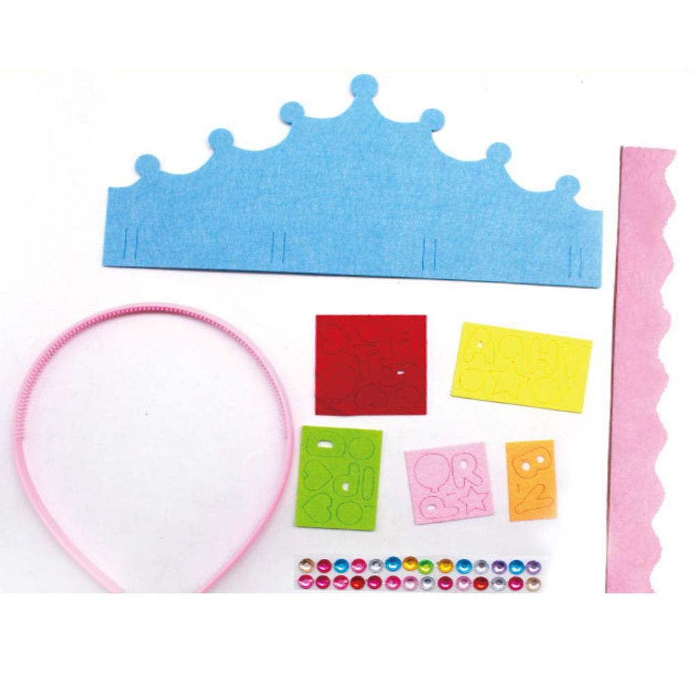 Children's Non-woven DIY Crown - Art Craft 5 Year Old recension och pris