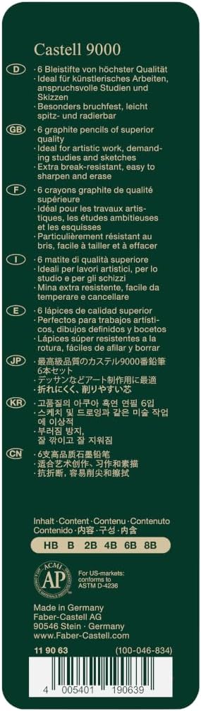 Professional Graphite Pencil S - Colored Pencil Professional recension och pris