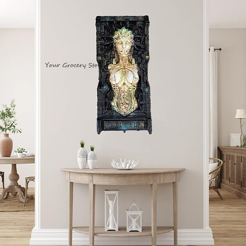 Alien Queen Sculpture Wall Scu - Queen Art Craft recension och pris