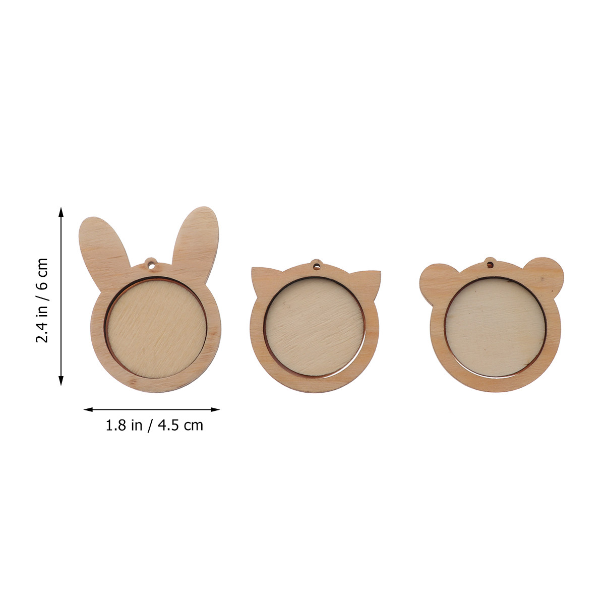 3Pcs Mini Wood Embroidery Hoop - Embroidery Hoop Kit recension och pris