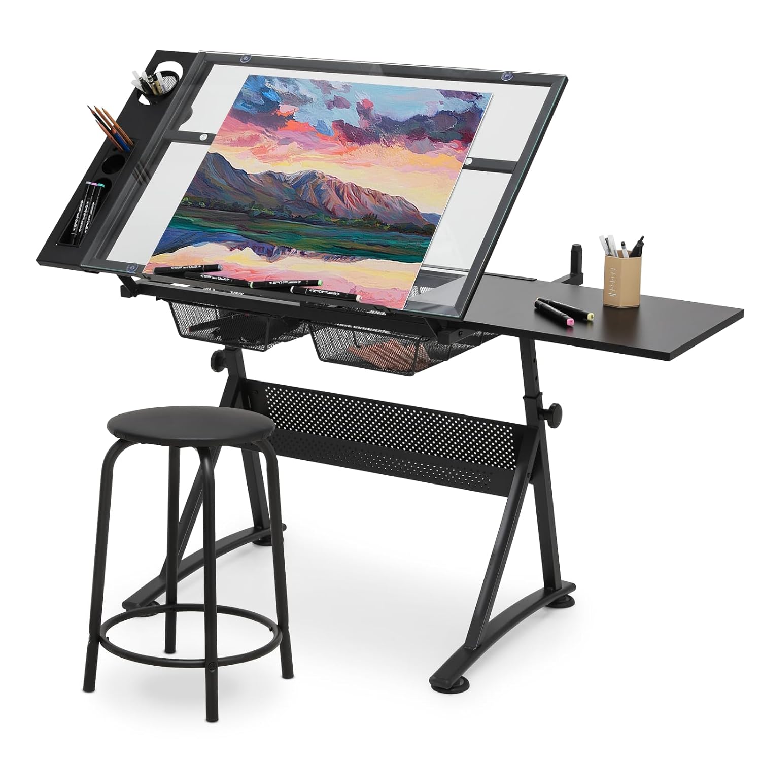 Drafting Table with Height Adj - Art & Craft Paper Origami recension och pris