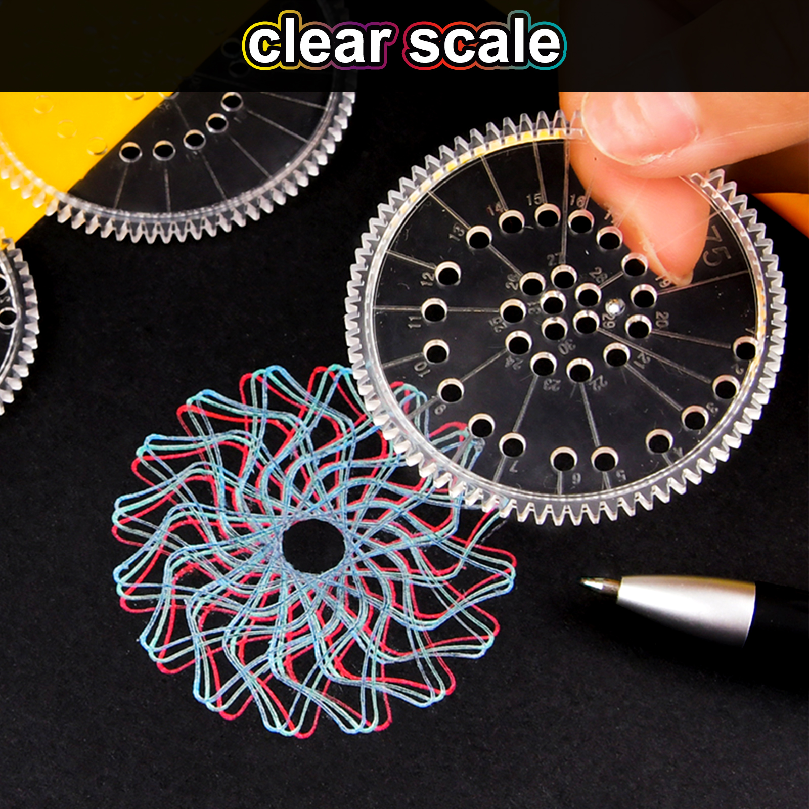 22pcs Spirograph Design Arts C - Art Craft 5 Year Old recension och pris