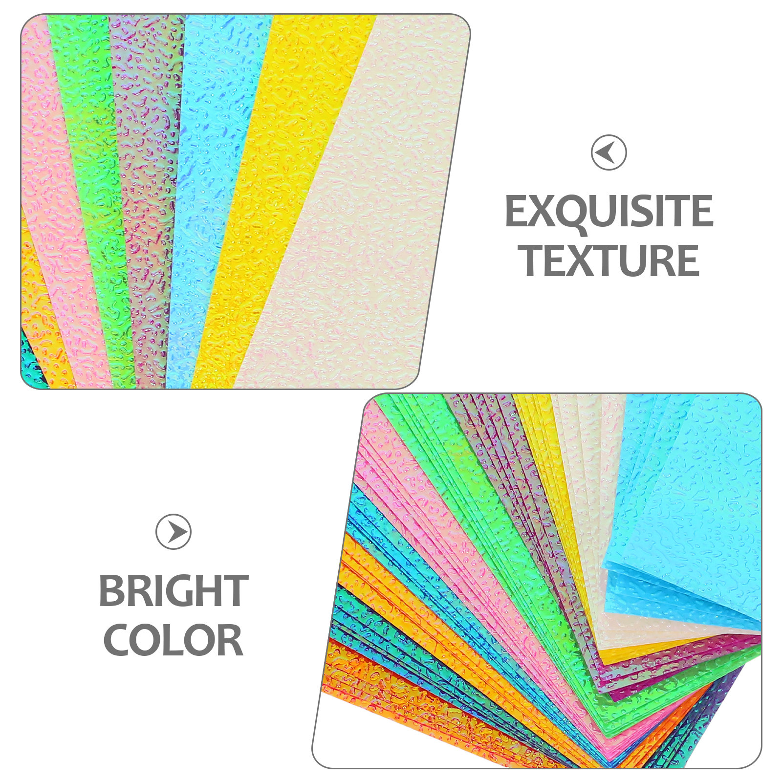 50Pcs Shimmering Iridescent Pa - Art Craft School recension och pris