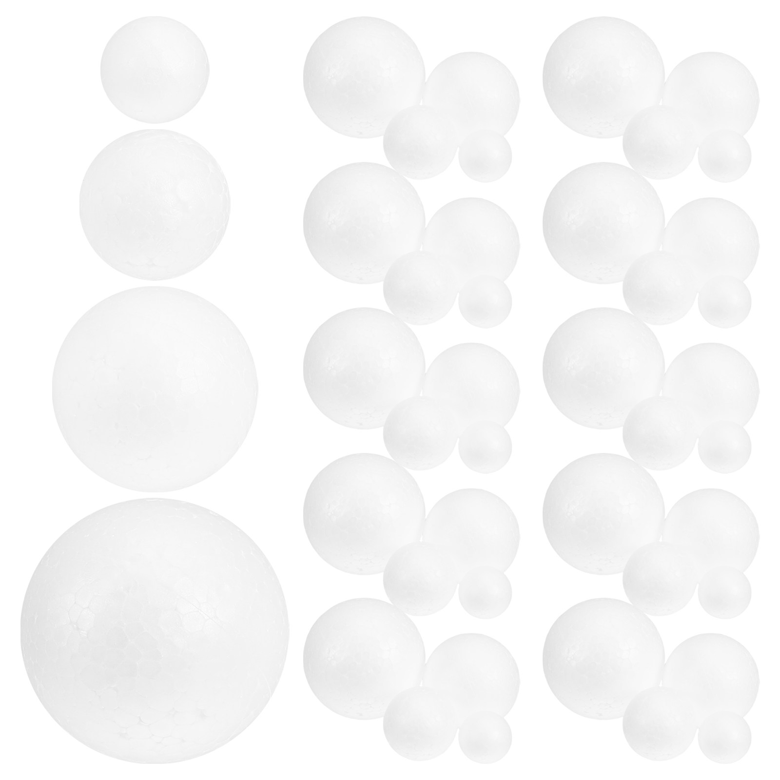 240Pcs Foam Craft Blank White  - Art Craft School recension och pris