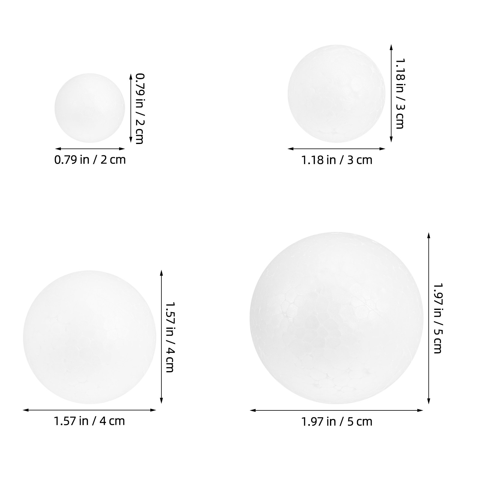 240Pcs Foam Craft Blank White  - Art Craft School recension och pris