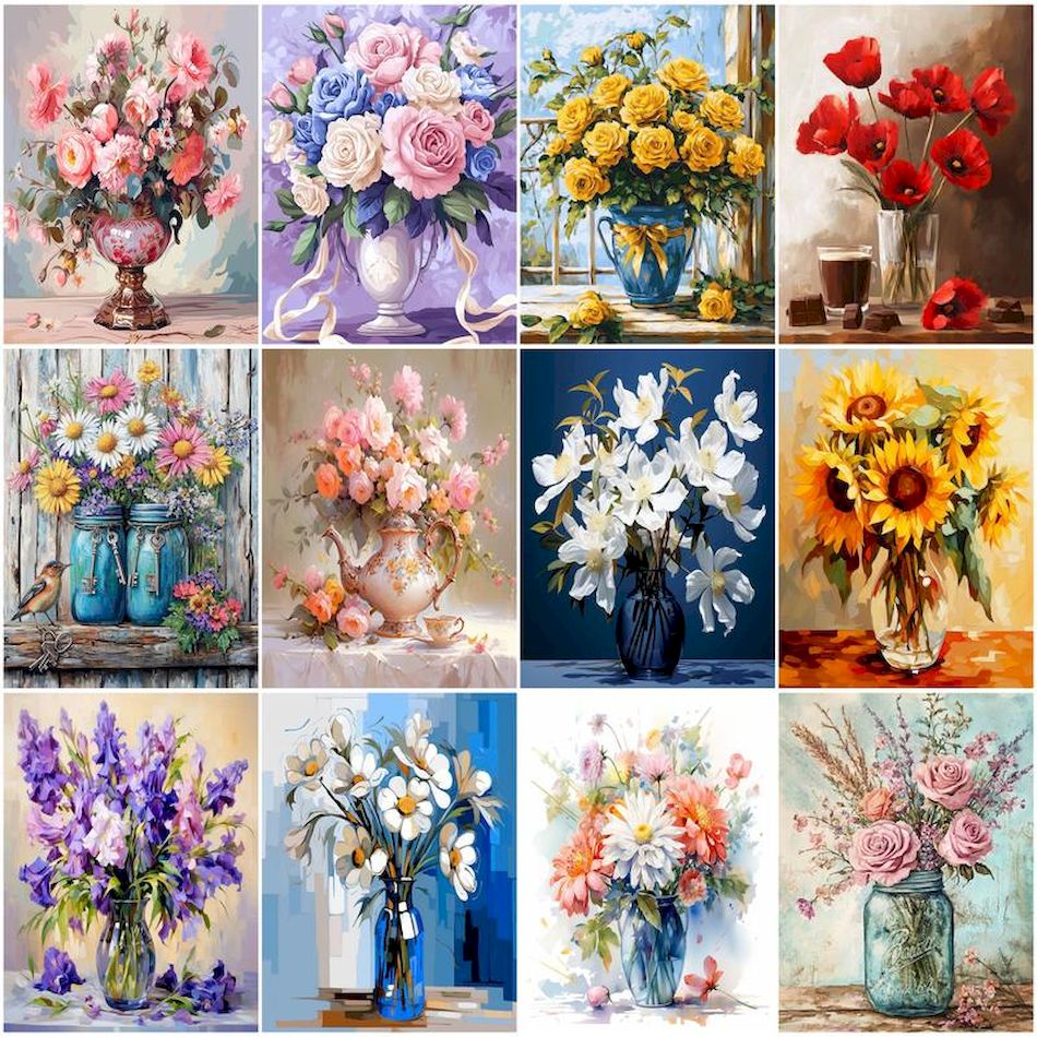 RUOPOTY Painting By Numbers On - Art Craft Room recension och pris