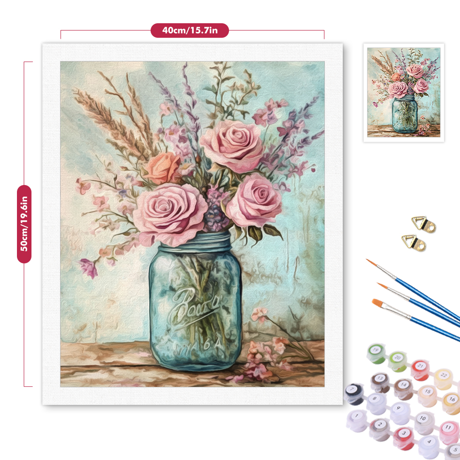 RUOPOTY Painting By Numbers On - Art Craft Room recension och pris