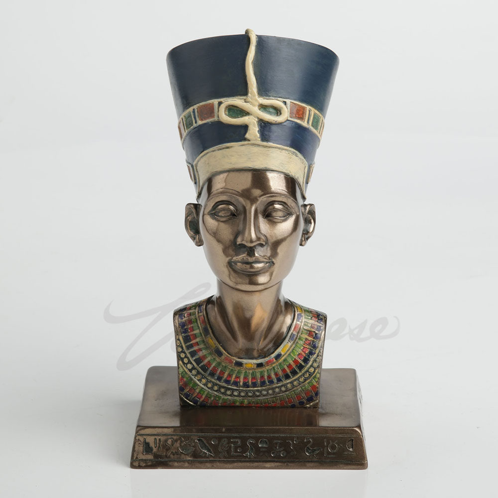 Vintage Bronze Ancient Egyptia - Queen Art Craft recension och pris