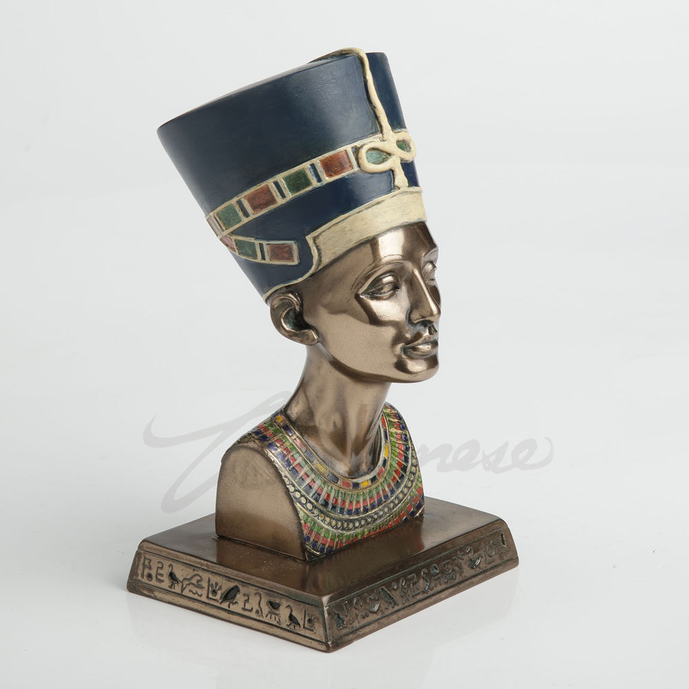Vintage Bronze Ancient Egyptia - Queen Art Craft recension och pris