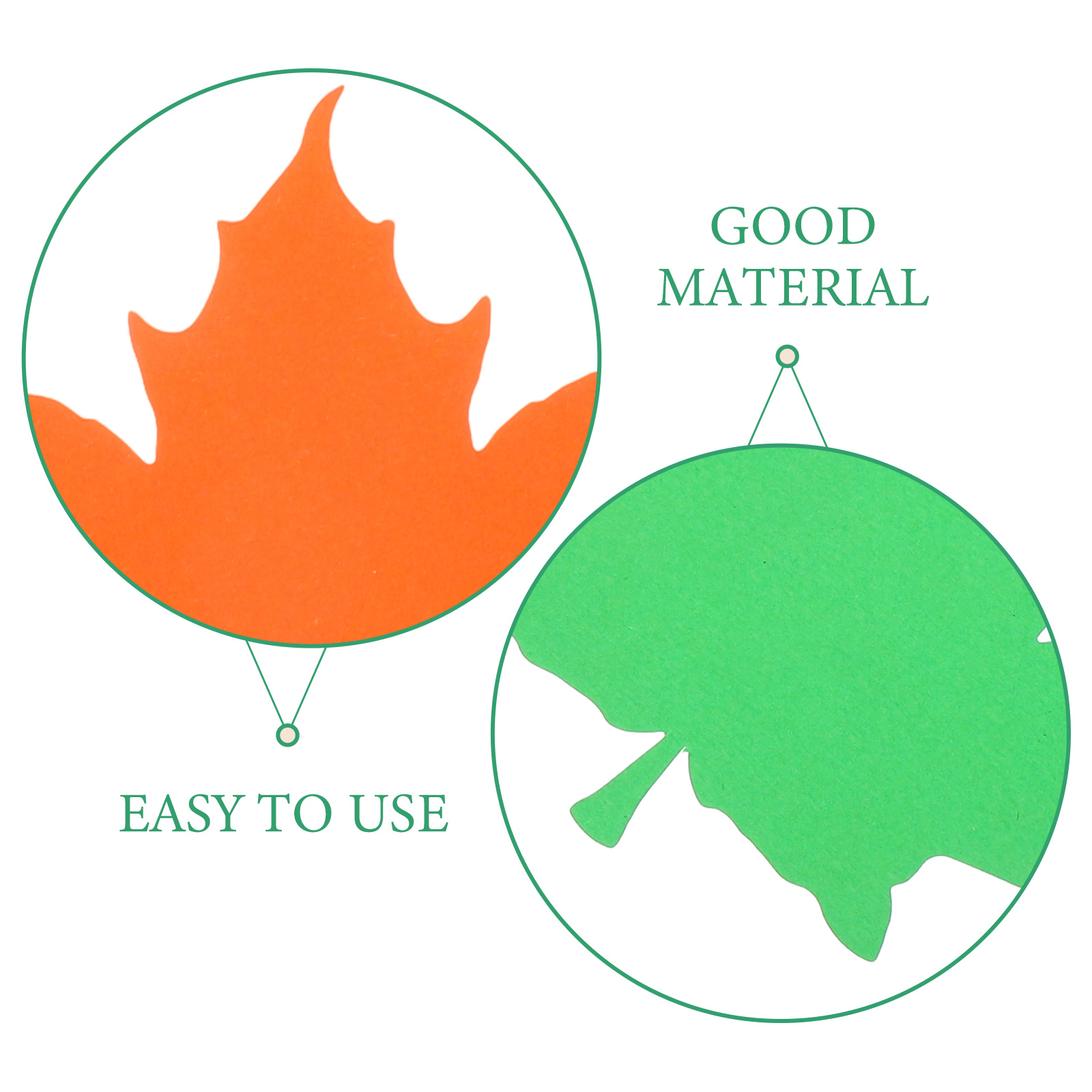 50pcs Maple Leaves Cutout Fall - Art And Craft Autumn recension och pris