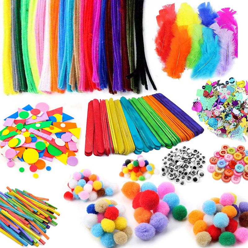 1000pcs Kids Crafts Art Suppli - Art Craft Kits For Kids recension och pris