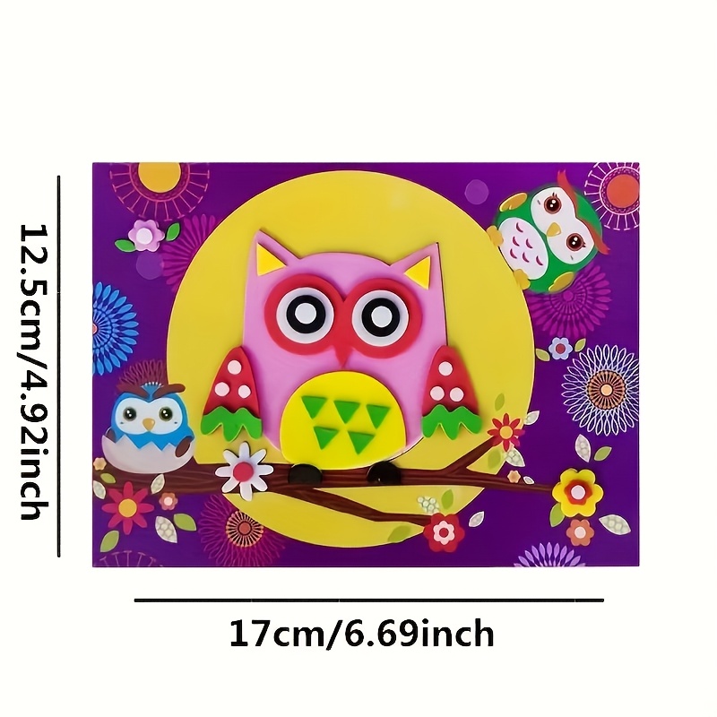 3D Stickers for Kids, Disposab - Art Craft Kits For Kids recension och pris
