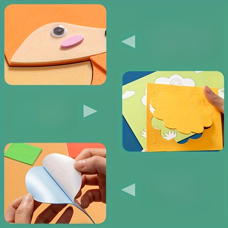 3D Stickers for Kids, Disposab - Art Craft Kits For Kids recension och pris